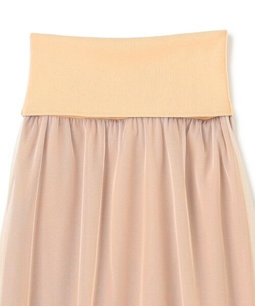 BEIGE, / ベイジ, ミニ・ひざ丈スカート | 【洗える】TAMARIX / ストレッチチュールIラインスカート | 詳細6