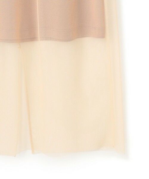 BEIGE, / ベイジ, ミニ・ひざ丈スカート | 【洗える】TAMARIX / ストレッチチュールIラインスカート | 詳細8