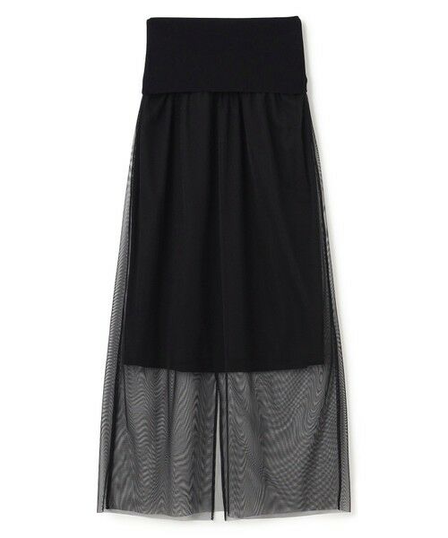 BEIGE, / ベイジ, ミニ・ひざ丈スカート | 【洗える】TAMARIX / ストレッチチュールIラインスカート | 詳細15