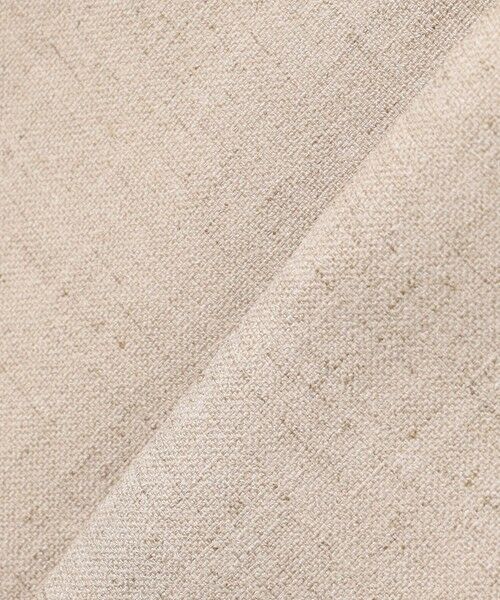 BEIGE, / ベイジ, ノーカラージャケット | CAROLE / リネンライクノーカラーハーフ丈ジャケット | 詳細21