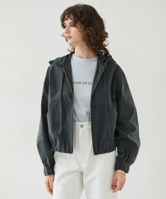 BEIGE, / ベイジ, ブルゾン | 【洗える・Precious 4月号掲載】GAURA / シアーパーカーブルゾン