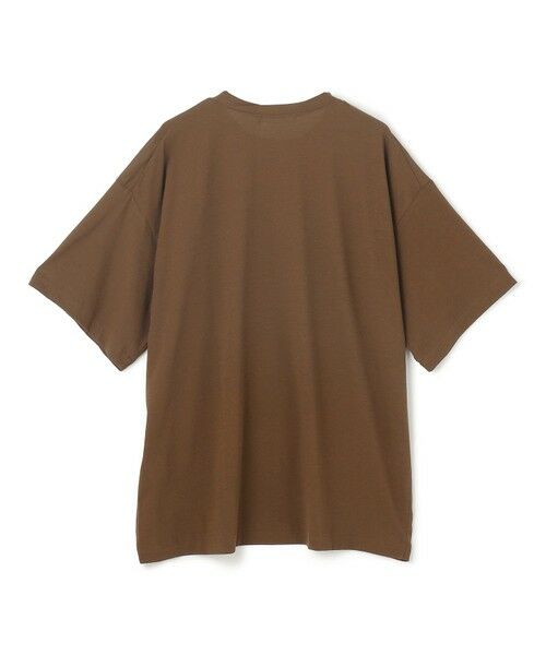 BEIGE, / ベイジ, カットソー | 【BEIGE、ecru/WEB限定・洗える】FINE DRY TOUCH / ねじりデザインコットンオーバーサイズTシャツ | 詳細4