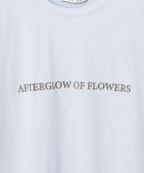 BEIGE, / ベイジ, カットソー | 【洗える】CASSIA / オリジナルロゴTシャツ | 詳細12