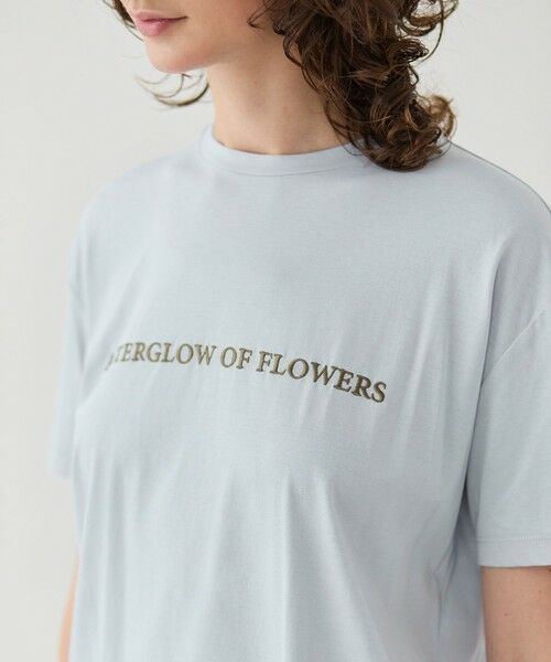 BEIGE, / ベイジ, カットソー | 【洗える】CASSIA / オリジナルロゴTシャツ | 詳細4