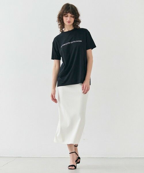 BEIGE, / ベイジ, カットソー | 【洗える】CASSIA / オリジナルロゴTシャツ | 詳細14