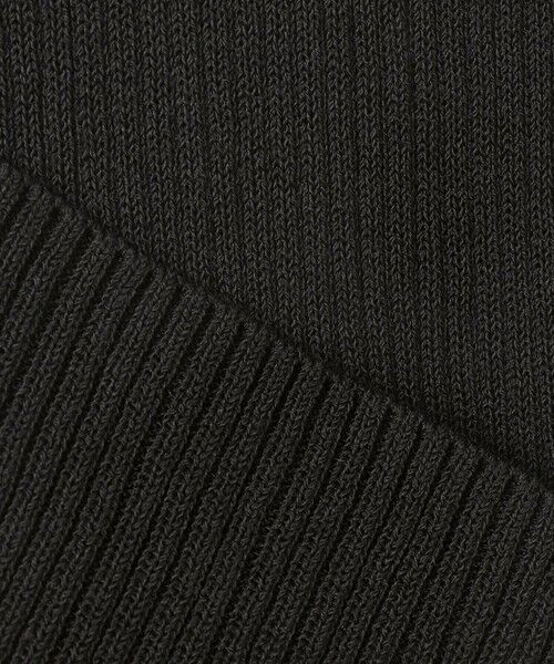 BEIGE, / ベイジ, ニット・セーター | 【洗える・美人百花 4月号掲載】VINCA / パール付き半袖コットンリブニット | 詳細12