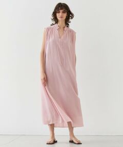 BEIGE, / ベイジ, ドレス | 【洗える】MUSCARI / ソフトシルクスキッパードレス