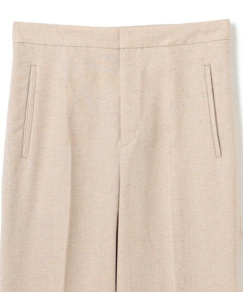 BEIGE, / ベイジ, その他パンツ | 【洗える・L-size】CAROLE / リネンライクフルレングスワイドパンツ | 詳細12