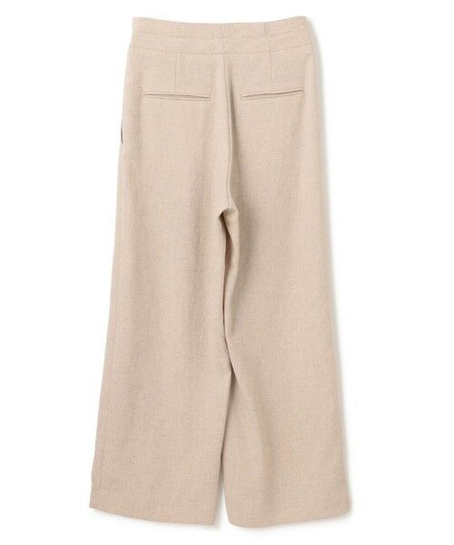 BEIGE, / ベイジ, その他パンツ | 【洗える・L-size】CAROLE / リネンライクラップワイドパンツ | 詳細17