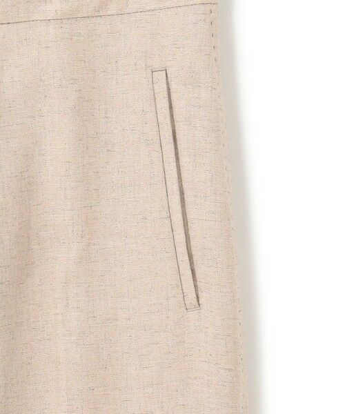 BEIGE, / ベイジ, その他パンツ | 【洗える】CAROLE / リネンライクフルレングスワイドパンツ | 詳細15