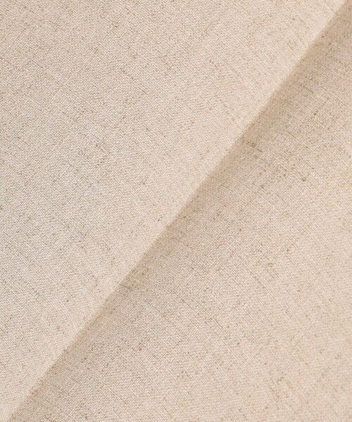 BEIGE, / ベイジ, その他パンツ | CAROLE / リネンライクフルレングスワイドパンツ | 詳細19