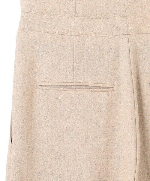 BEIGE, / ベイジ, その他パンツ | 【洗える】CAROLE / リネンライクラップワイドパンツ | 詳細19
