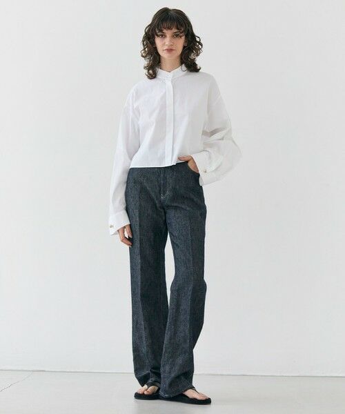 BEIGE, / ベイジ, その他パンツ | 【洗える】CUPHEA / センタープレス入りフレアパンツ | 詳細3