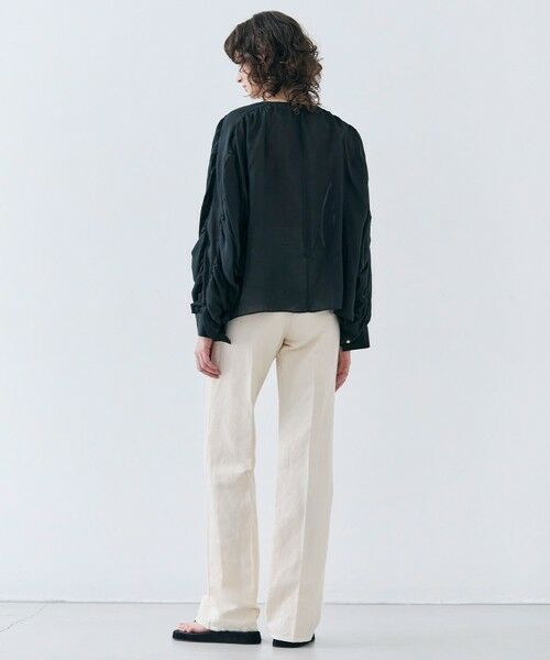 BEIGE, / ベイジ, その他パンツ | 【洗える】CUPHEA / センタープレス入りフレアパンツ | 詳細14