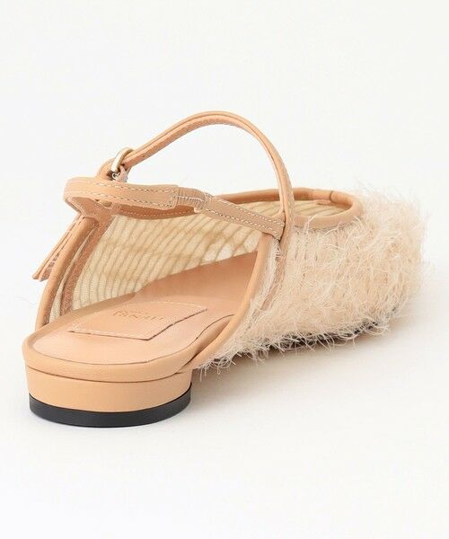 BEIGE, / ベイジ, パンプス | 【一部店舗限定】HENRI EN VARGO / LULU ファーバックストラップパンプス | 詳細4