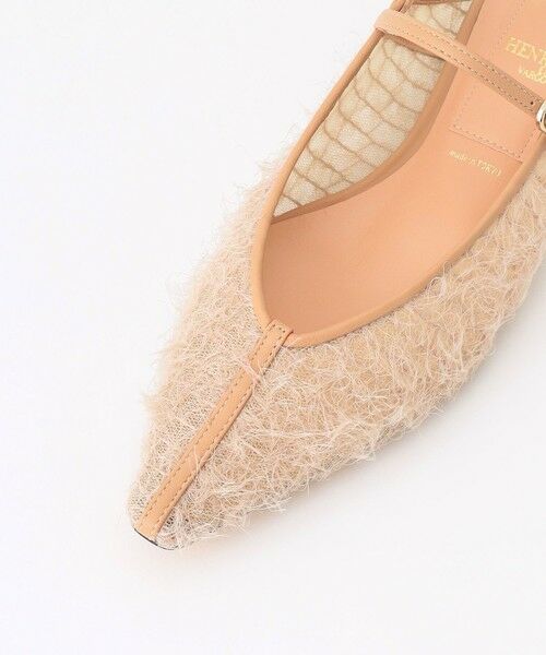 BEIGE, / ベイジ, パンプス | 【一部店舗限定】HENRI EN VARGO / LULU ファーバックストラップパンプス | 詳細5