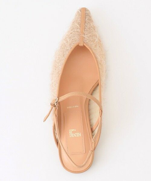 BEIGE, / ベイジ, パンプス | 【一部店舗限定】HENRI EN VARGO / LULU ファーバックストラップパンプス | 詳細6