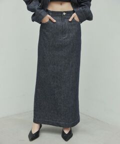 BEIGE, / ベイジ, ミニ・ひざ丈スカート | 【洗える】CUPHEA / Iラインロングスカート