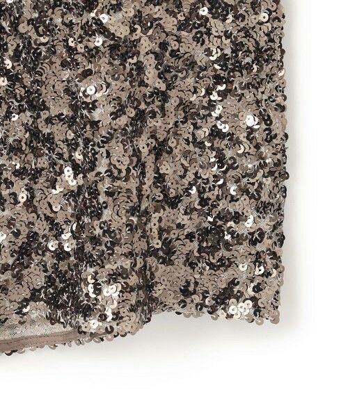 BEIGE, / ベイジ, ミニ・ひざ丈スカート | 【洗える】ALYSSUME / スパンコールストレッチニットスカート | 詳細12