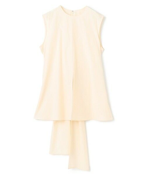 BEIGE, / ベイジ, シャツ・ブラウス | 【洗える・GISELe 6月号掲載】MALLOW / バックリボンコットンノースリーブブラウス | 詳細3