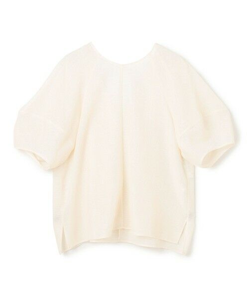 BEIGE, / ベイジ, シャツ・ブラウス | 【洗える・吸水速乾・防シワ】LIATRIS / バックリボンハーフスリーブブラウス | 詳細3