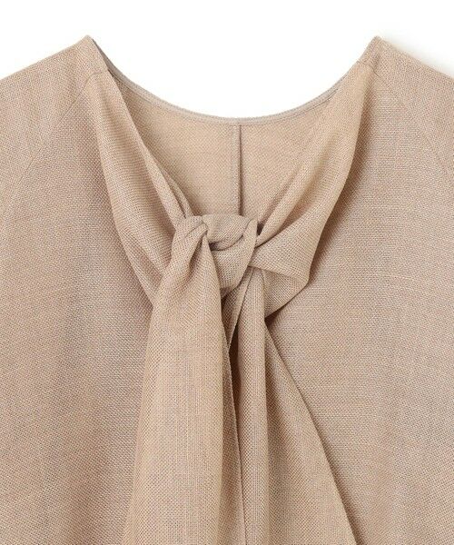 BEIGE, / ベイジ, シャツ・ブラウス | 【洗える・吸水速乾・防シワ】LIATRIS / バックリボンハーフスリーブブラウス | 詳細11