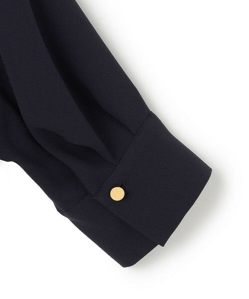 BEIGE, / ベイジ, シャツ・ブラウス | 【ご好評につき追加生産決定・洗える】FLEUR / スタンドカラープルオーバーブラウス | 詳細8