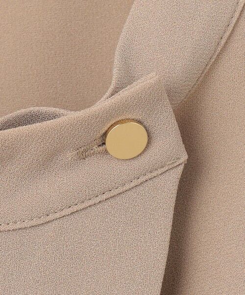 BEIGE, / ベイジ, シャツ・ブラウス | 【洗える】FLEUR / フロントボタンノースリーブブラウス | 詳細8