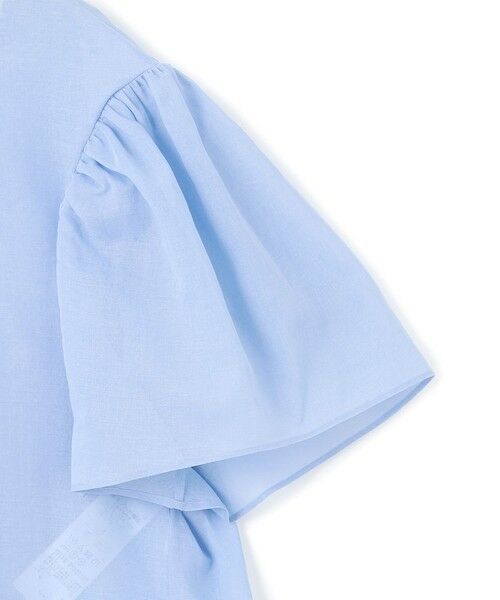 BEIGE, / ベイジ, シャツ・ブラウス | 【洗える】PLUMERIA / コットンシアーパフスリーブブラウス | 詳細7