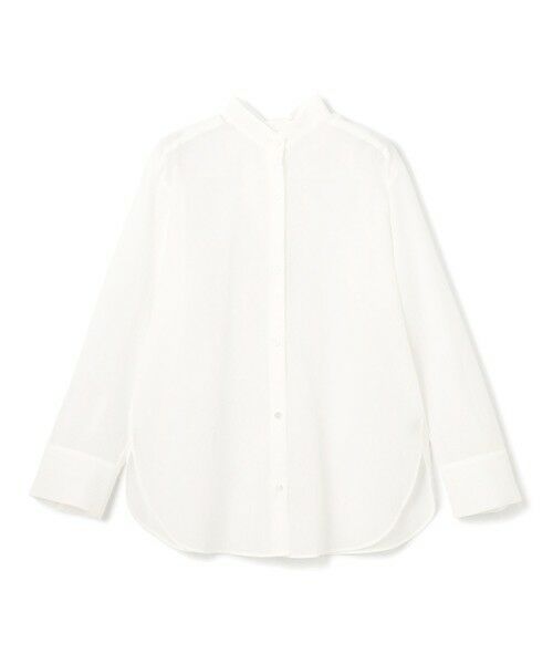 BEIGE, / ベイジ, シャツ・ブラウス | 【洗える】PLUMERIA / コットンシアーバックボウタイブラウス | 詳細4