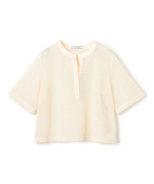 BEIGE, / ベイジ, シャツ・ブラウス | NIGELLA / 異素材MIXコットンレースブラウス | 詳細4