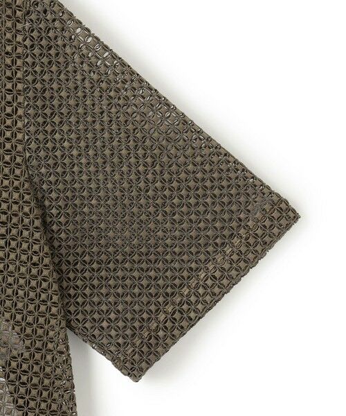 BEIGE, / ベイジ, シャツ・ブラウス | NIGELLA / 異素材MIXコットンレースブラウス | 詳細10