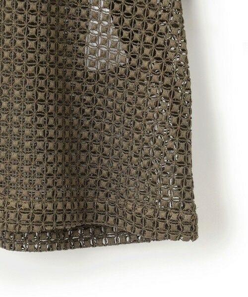 BEIGE, / ベイジ, シャツ・ブラウス | NIGELLA / 異素材MIXコットンレースブラウス | 詳細11