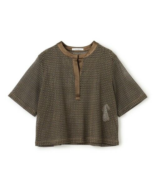 BEIGE, / ベイジ, シャツ・ブラウス | NIGELLA / 異素材MIXコットンレースブラウス | 詳細7