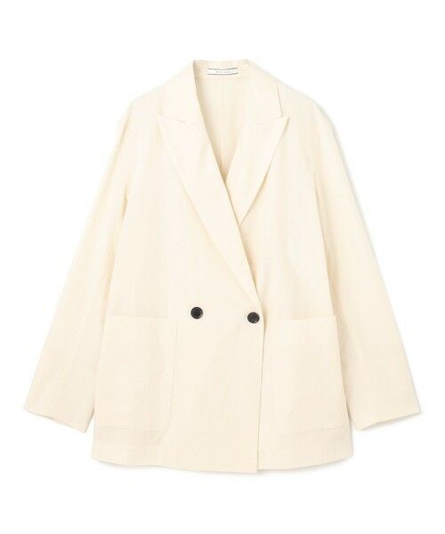 BEIGE, / ベイジ, テーラードジャケット | 【洗える・FUDGE 6月号掲載】MALLOW / コットンテーラードオーバージャケット | 詳細4