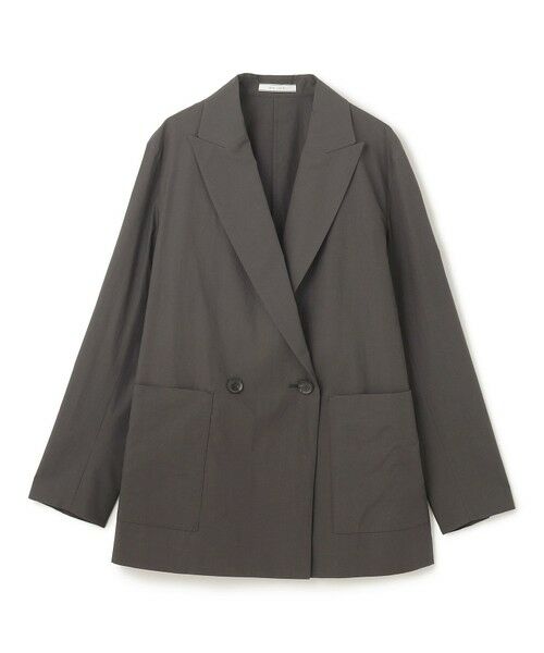 BEIGE, / ベイジ, テーラードジャケット | 【洗える・FUDGE 6月号掲載】MALLOW / コットンテーラードオーバージャケット | 詳細10