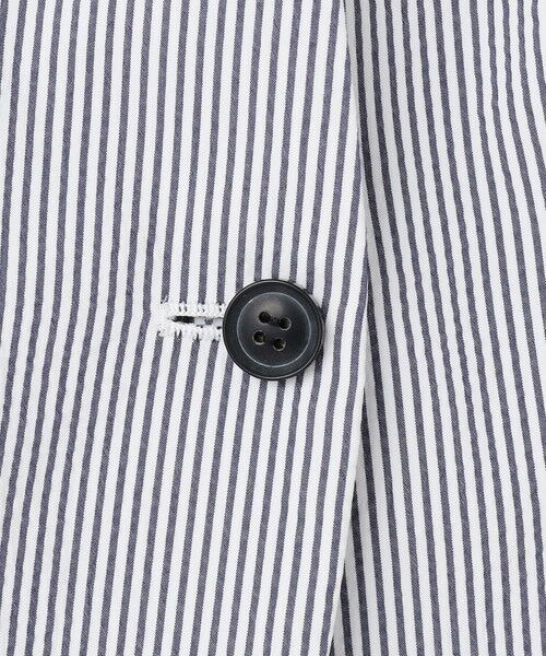 BEIGE, / ベイジ, ノーカラージャケット | 【洗える・WEB限定】NEMESIA / ソフトサッカーノーカラージャケット | 詳細2