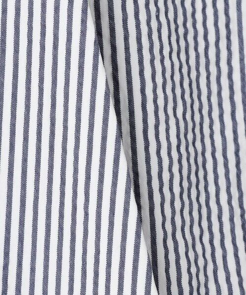 BEIGE, / ベイジ, ノーカラージャケット | 【洗える・WEB限定】NEMESIA / ソフトサッカーノーカラージャケット | 詳細3