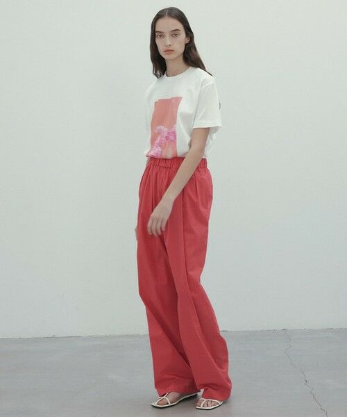 BEIGE, / ベイジ, カットソー | 【洗える・クロワッサン 掲載】PENTAS / オリジナルフォトプリントＴシャツ | 詳細3