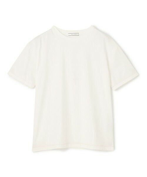 BEIGE, / ベイジ, カットソー | 【洗える】VERONICA / カラーステッチ半袖クルーネックＴシャツ | 詳細2