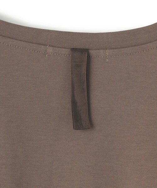 BEIGE, / ベイジ, カットソー | 【洗える】VERONICA / カラーステッチ半袖クルーネックＴシャツ | 詳細11