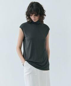 BEIGE, / ベイジ, カットソー | 【洗える・VERY 6月号掲載】MELLE / ジャージーハイネックカットソー