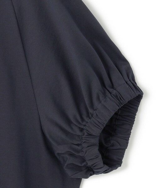 BEIGE, / ベイジ, カットソー | 【洗える】STOCK / オーガニックコットン半袖ギャザートップス | 詳細12