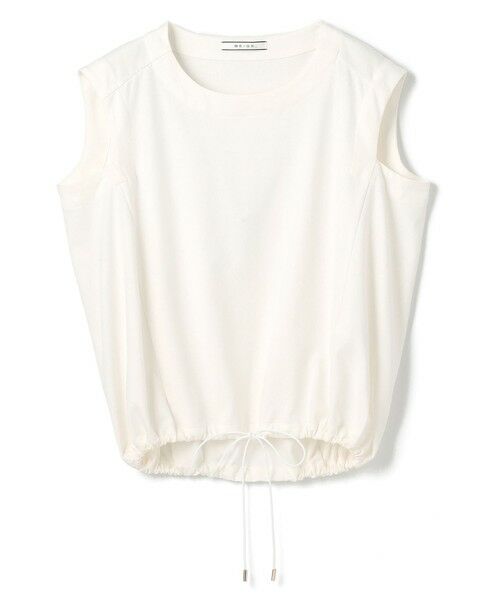 BEIGE, / ベイジ, カットソー | 【洗える】IXIA / コットンノースリーブドロストトップス | 詳細3