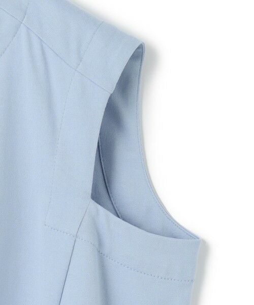 BEIGE, / ベイジ, カットソー | 【洗える】IXIA / コットンノースリーブドロストトップス | 詳細8