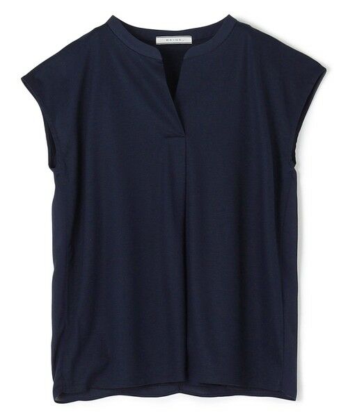 BEIGE, / ベイジ, カットソー | 【WEB限定・洗える】MELISSA / バックシフォンスキッパー半袖トップス | 詳細6