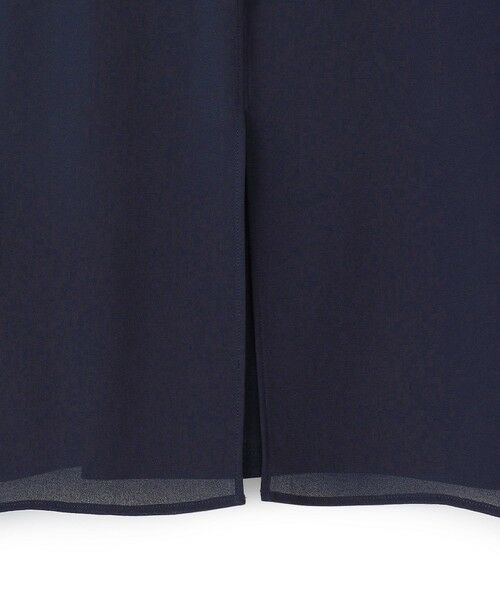 BEIGE, / ベイジ, カットソー | 【WEB限定・洗える】MELISSA / バックシフォンスキッパー半袖トップス | 詳細12