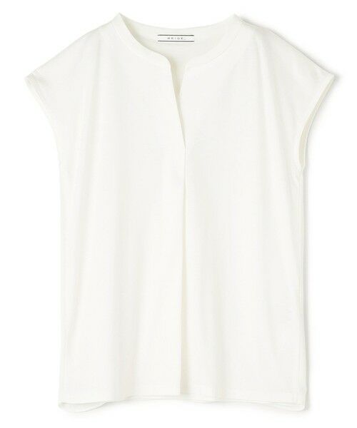 BEIGE, / ベイジ, カットソー | 【WEB限定・洗える】MELISSA / バックシフォンスキッパー半袖トップス | 詳細17