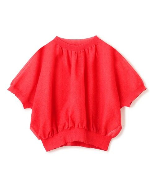 セール】 【洗える・Oggi 7月号掲載】LUPINUS / リネン混半袖