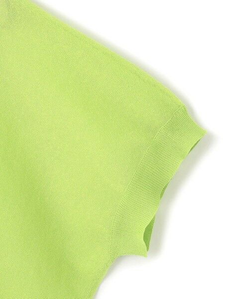 BEIGE, / ベイジ, ニット・セーター | 【洗える・Oggi 7月号掲載】LUPINUS / リネン混半袖プルオーバーギャザーニット | 詳細12